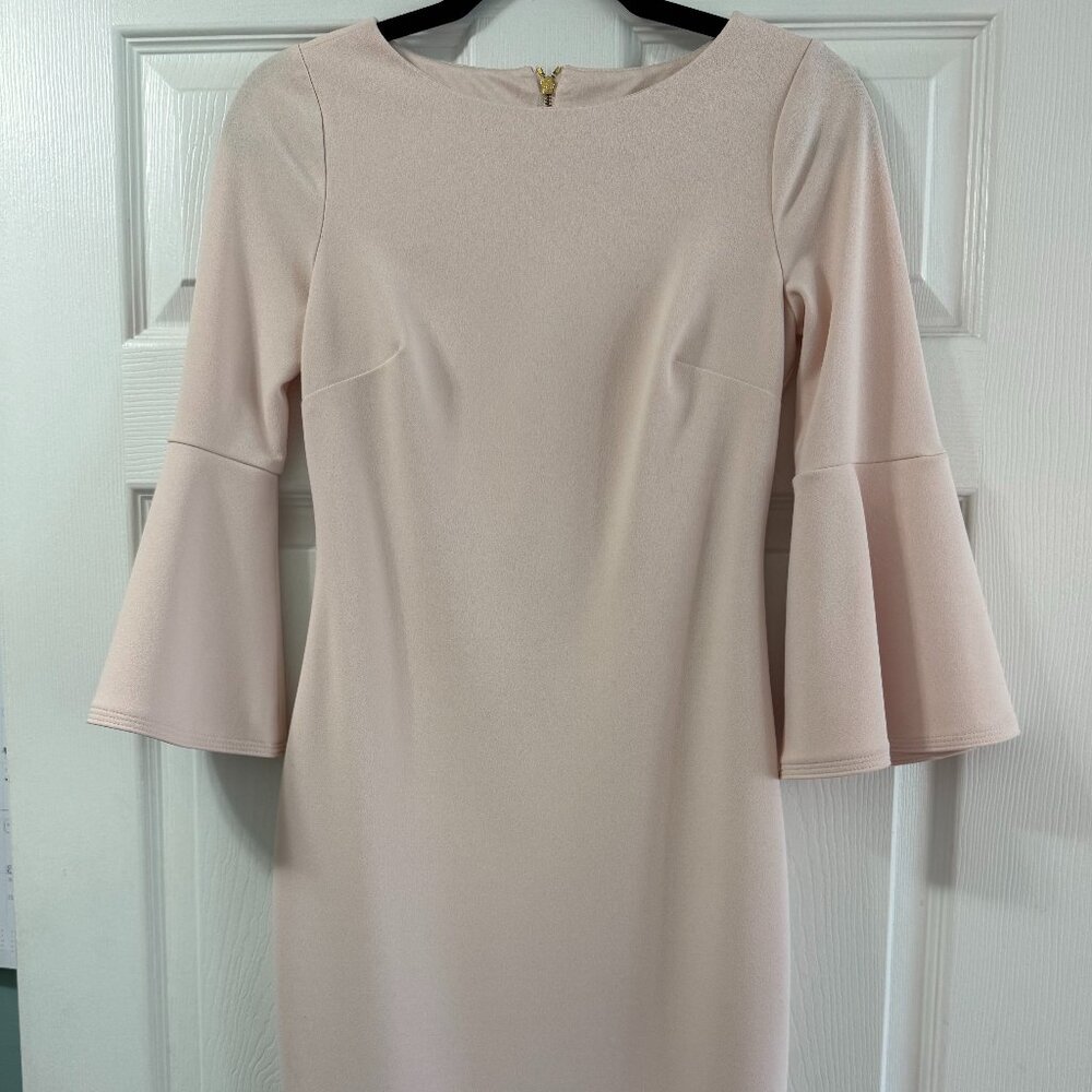 Calvin Klein Dress - Light Pink Bell Sleeve